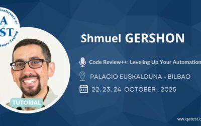Shmuel Gershon impartirá el tutorial “Code Review++: Leveling Up Your Automation”